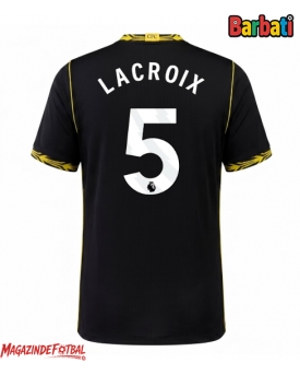 Chelsea Maxence Lacroix #5 Tricou Fotbal Replică 2026-27 Barbati Deplasare Chelsea Maxence Lacroix #5 Tricou Fotbal Replică 2026-27 Barbati Deplasare
